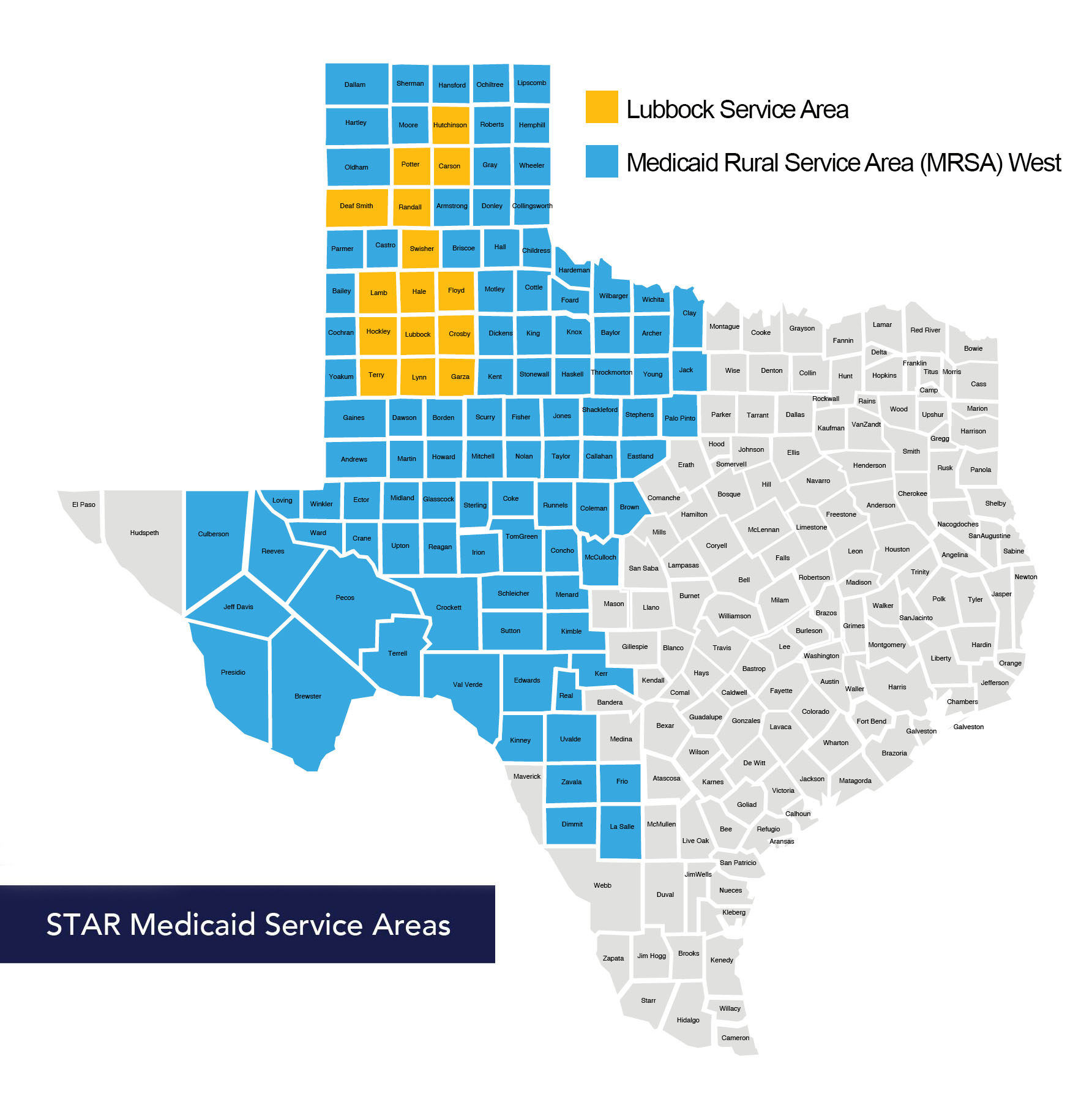 service area map